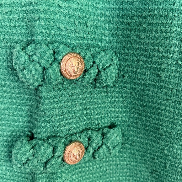 NWT Tuckernuck Jackie Tweed Dress in Green - Picture 4 of 4